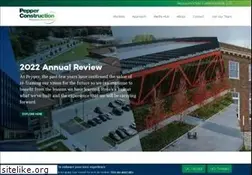 Sites similar to pepperconstruction.com
