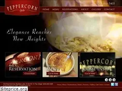 Sites similar to peppercorngrille.com