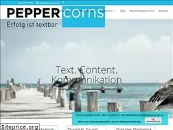 Sites similar to peppercorns.de