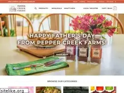 Sites similar to peppercreekfarms.com