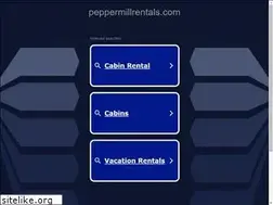 Sites similar to peppermillrentals.com