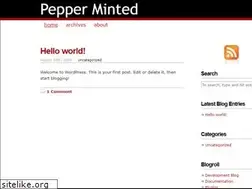 Sites similar to pepperminted.com