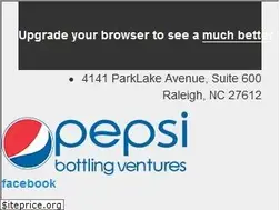 Sites similar to pepsibottlingventures.com