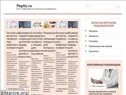 Sites similar to peptic.ru