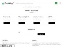 Sites similar to peptide-guide.com