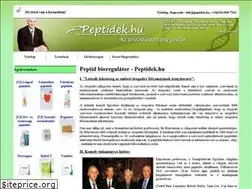 Sites similar to peptidek.hu