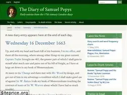 Sites similar to pepysdiary.com