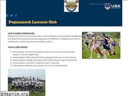 Sites similar to pequannocklacrosse.org