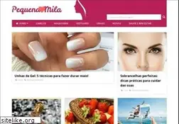 Sites similar to pequenamila.com.br
