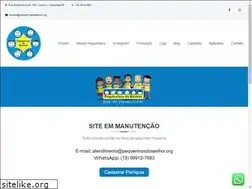 Sites similar to pequeninosdosenhor.org