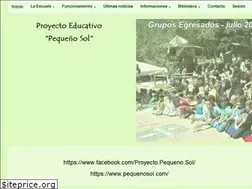 Sites similar to pequenosol.org