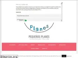 Sites similar to pequenosplanes.com