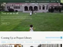 Sites similar to pequotlibrary.org