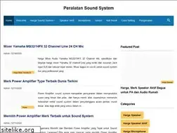 Sites similar to peralatan-sound-systems.blogspot.com