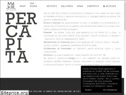 Sites similar to percapitaartecontemporanea.com