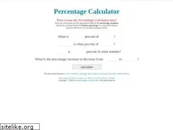 Sites similar to percentage-calculator.com