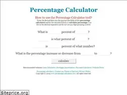 Sites similar to percentage-calculator.info