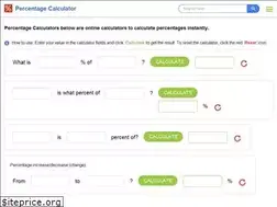 Sites similar to percentage-calculator.net