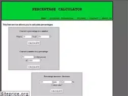 Sites similar to percentage-calculator.uk