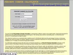 Sites similar to percentage-change-calculator.com