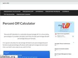 Sites similar to percentage-off-calculator.com
