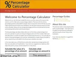 Sites similar to percentagecalculator.co.uk