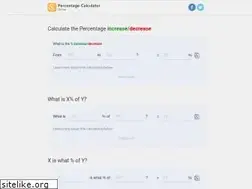 Sites similar to percentagecalculator.online