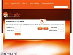 Sites similar to percentagecalculatorgeek.com