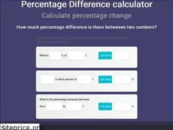 Sites similar to percentagedifferencecalculator.com