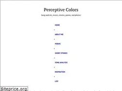 Sites similar to perceptivecolors.wordpress.com