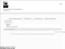 Sites similar to perceptualfragments.com