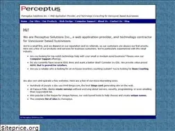 Sites similar to perceptus.ca