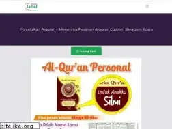 Sites similar to percetakanalquran.com