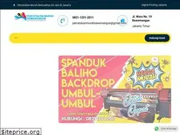 Sites similar to percetakanmurahrawamangun.com