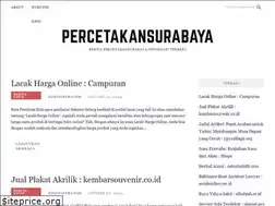 Sites similar to percetakansurabaya.co.id