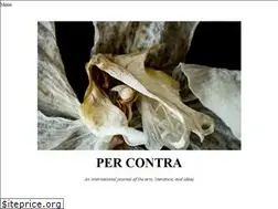 Sites similar to percontra.net