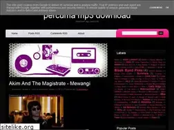 Sites similar to percuma-mp3-download.blogspot.com