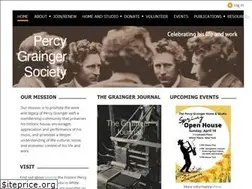Sites similar to percygrainger.org