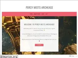 Sites similar to percymeetsarcheage.wordpress.com