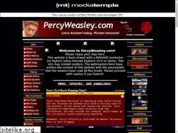 Sites similar to percyweasley.com