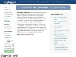 Sites similar to perdiem101.com