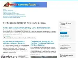 Sites similar to perdizconreclamo.com