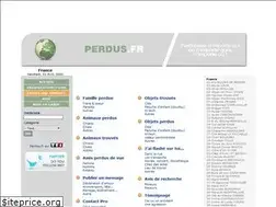 Sites similar to perdus.fr