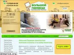 Sites similar to pereezdy.kz