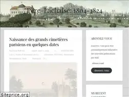 Sites similar to perelachaisehistoire.fr