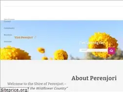 Sites similar to perenjori.wa.gov.au