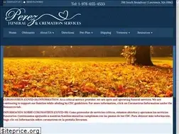 Sites similar to perezfuneralservice.com