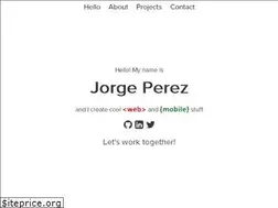 Sites similar to perezjl.com