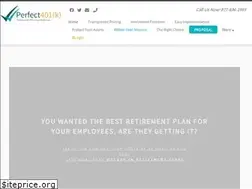 Sites similar to perfect401k.com
