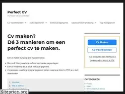 Sites similar to perfectcv.nl